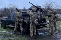 Мобильная группа украинских военных охотится на дроны-камикадзе / https://www.facebook.com/GeneralStaff.ua
