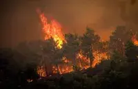 Пожары на Родосе /&nbsp;EUROKINISSI
