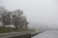 Туман в Минске / minsknews.by
