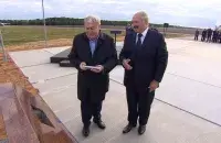 Mikhail Gutseriyev and Aliaksandr Lukashenka / BELTA
