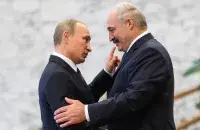 Уладзімір Пуцін і Аляксандр Лукашэнка / Reuters
