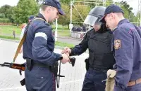 Беларускія міліцыянеры (ілюстрацыйнае фота)&nbsp;