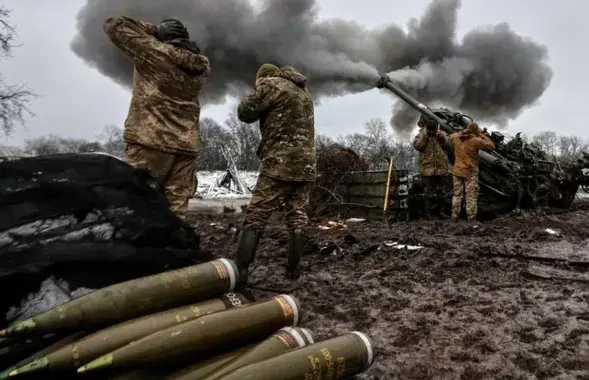 Пад Бахмутам ідуць самыя цяжкія баі / Reuters
