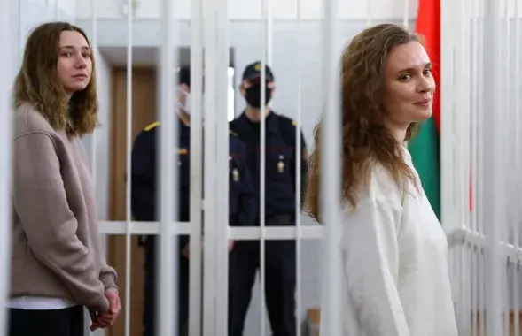 Дарья Чульцова и Екатерина Андреева в суде / Reuters​