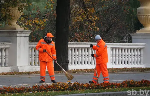 Уборка улиц в Минске / sb.by