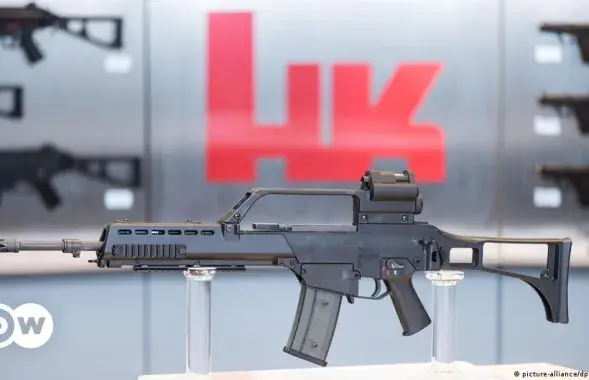 Стралковая зброя вытворчасці нямецкай кампаніі Heckler &amp; Koch​ / DW