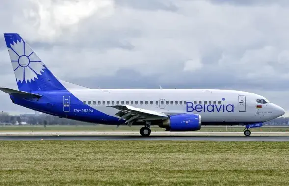 Самолёт "Белавиа"