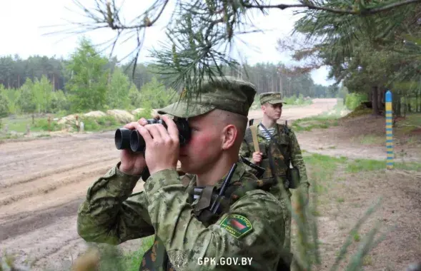 Белорусские пограничники на границе с Украиной / Из архива gpk.gov.by​