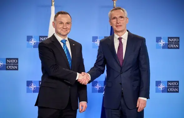 Анджей Дуда и Йенс Столтенберг / twitter.com/jensstoltenberg
