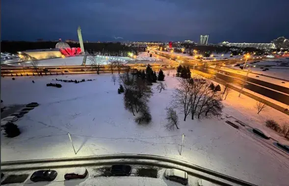 Заснежаны Мінск
