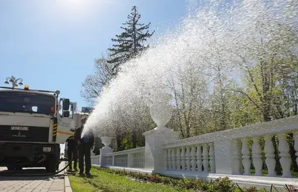 У пачатку траўня ў Мінску / t.me/minsknews_by/
