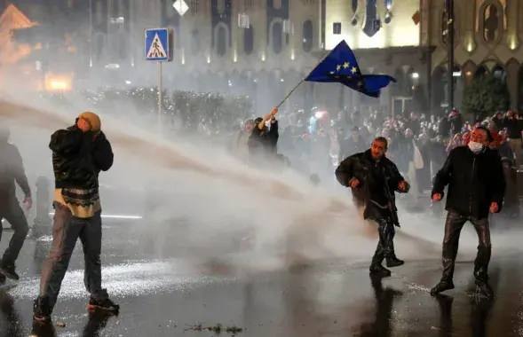 Протесты в Тбилиси / Irakli Gedenidze / Reuters / Scanpix / LETA
