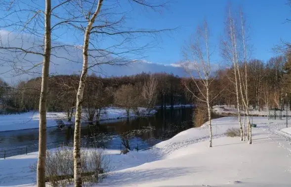 Зіма вярнулася ў Мінск
