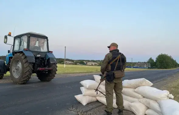 У пачатку чэрвеня на некаторых дарогах Гомельшчыны з'явіліся блокпасты / ТРК "Гомель"&nbsp;
