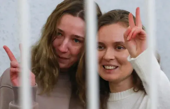 Осужденные журналистки Дарья Чульцова и Екатерина Андреева / Reuters​