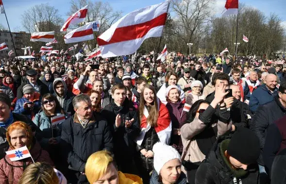 День Воли в Минске / Еврорадио