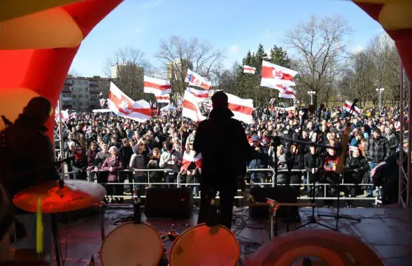 День Воли &mdash; 2019 в Минске / Роман Протасевич, Еврорадио​