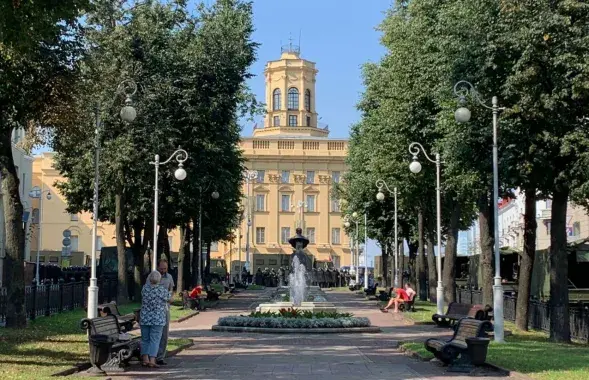 Протесты в Минске / Еврорадио