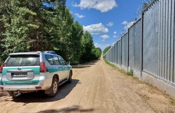 Мяжа Польшчы з Беларуссю / памежная служба Польшчы
