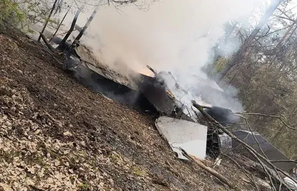 На месте авиакатастрофы / Фото из соцсетей