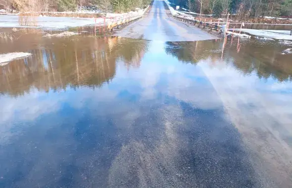 Реки в восточной Беларуси выходят из берегов / mogilev.mchs.gov.by
