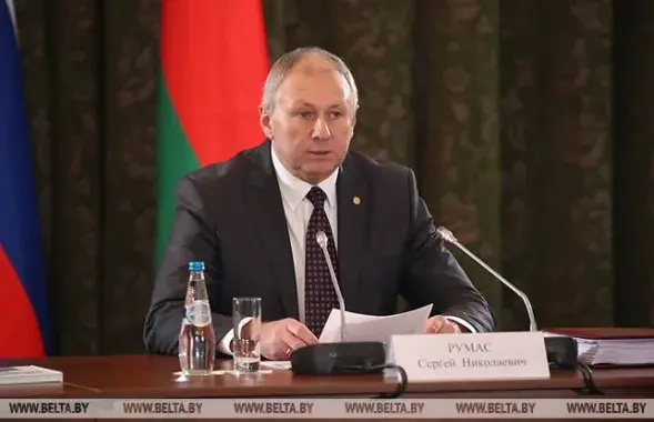 Belarus Prime Minister Siarhei Rumas. Photo: BELTA