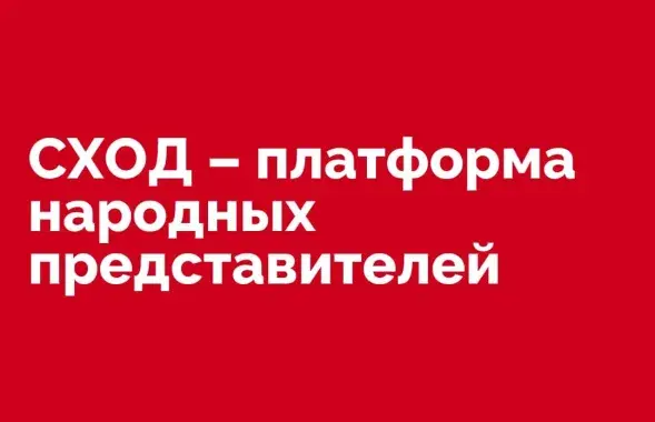 Платформа &quot;Сход&quot; попала в список экстремистских формирований​