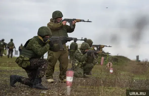 Найміты з "Вагнера" на стрэльбах / Ілюстрацыйнае фота
