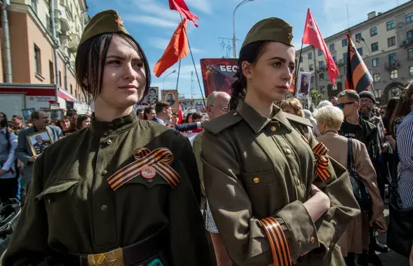 &quot;Immortal Regiment&rdquo; in Minsk in 2018 / Euroradio