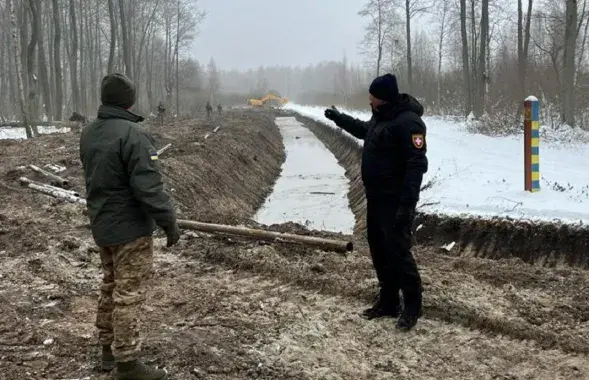 На украинско-белорусской границе