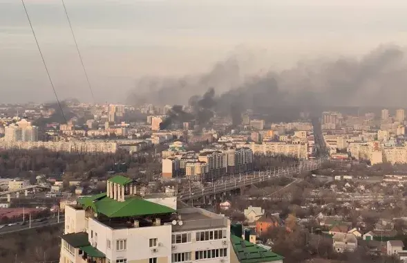 Вынікі абстрэлу ў Белгарадзе