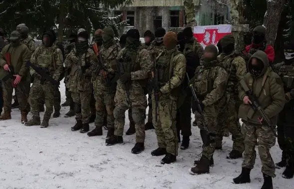 У нядаўнім зімніку Паспалітага рушэння ў Польшчы паўдзельнічалі дзясяткі ваяроў