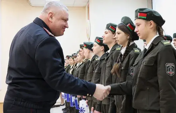 "Military-patriotic clubs" are created with the participation of the police / t.me/pressmvd/

