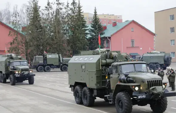 З Расіі ў Беларусь прыбыла новая тэхніка
