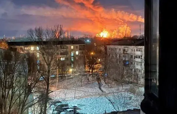 Пожар на Новокуйбышевском НПЗ
