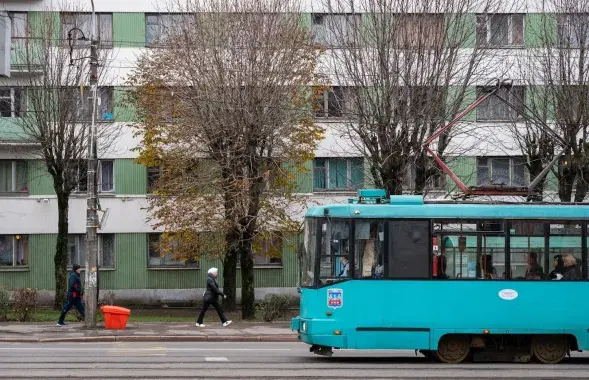Трамвай у Мінску, ілюстрацыйнае фота
