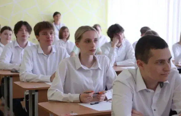 Белорусские школьники
