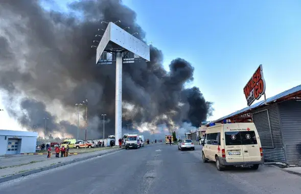 Пожар в гипермаркете "Эпицентр" 25 мая
