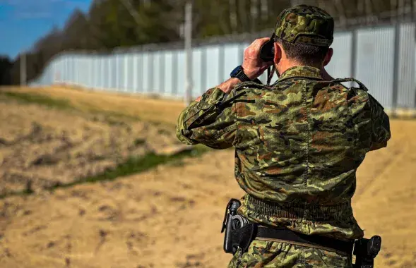 Польскі памежнік, ілюстрацыйнае фота
