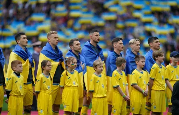 Сборная Украины перед первым матчем на Евро-2024
