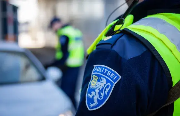 Эстонская полиция, иллюстративное фото
