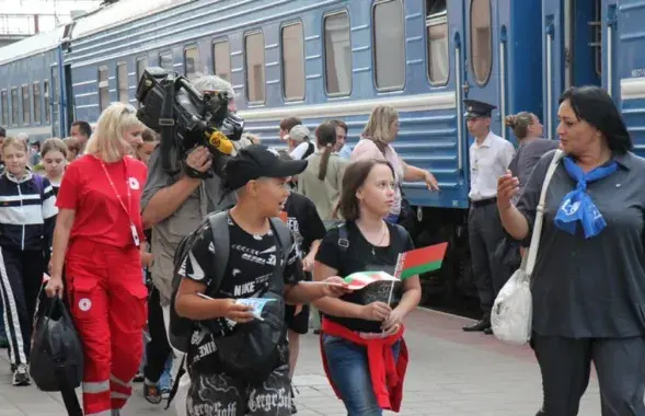 Украінскія дзеці ў Беларусі, ілюстрацыйнае фота
