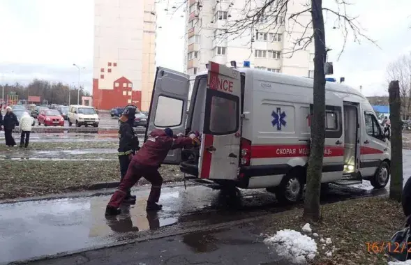 Бабруйчанку шпіталізавалі ў цяжкім стане
