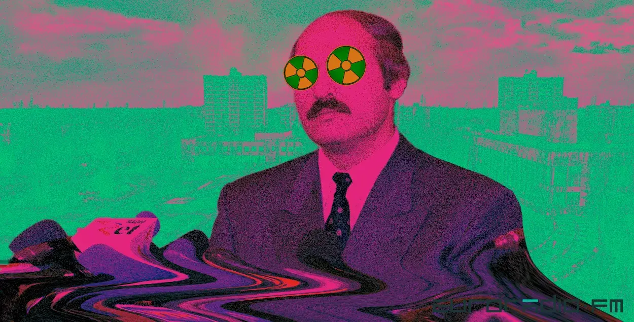 &nbsp;Лукашенко мечтает быстрее "возродить" загрязненные земли / коллаж Влада Рубанова, Еврорадио
