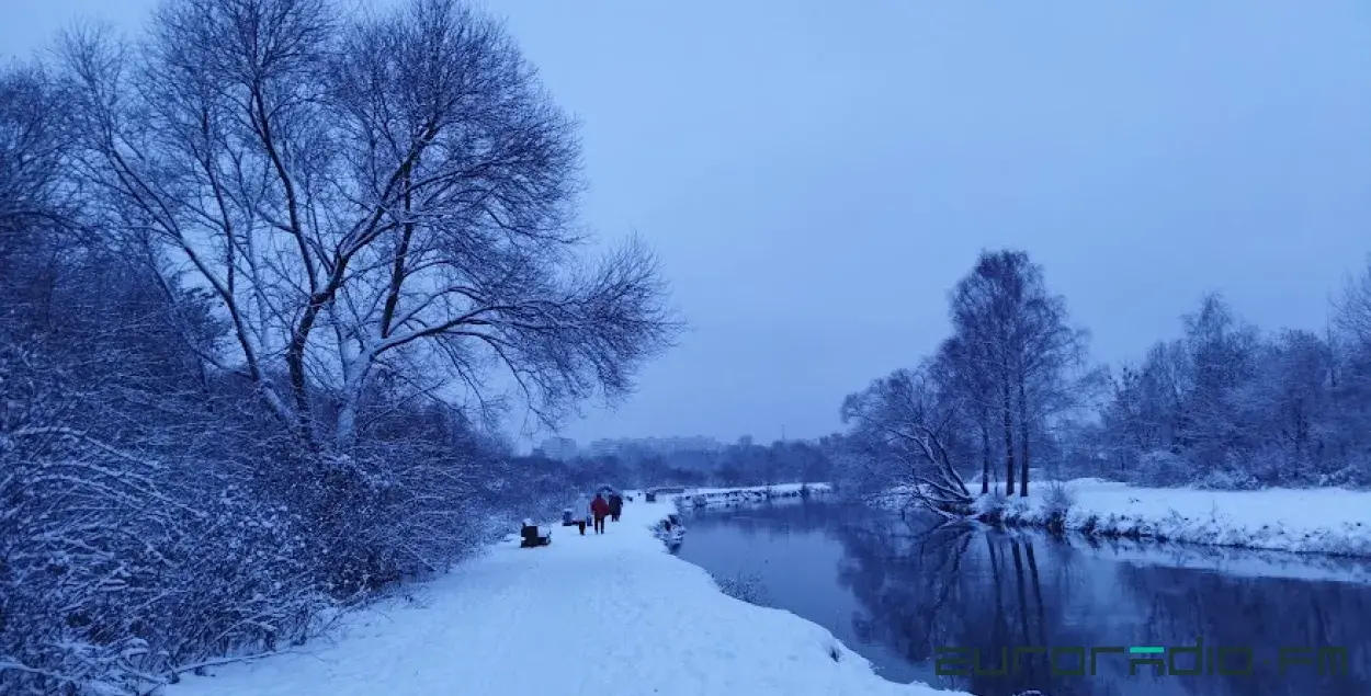 Зима в Беларуси / Еврорадио
