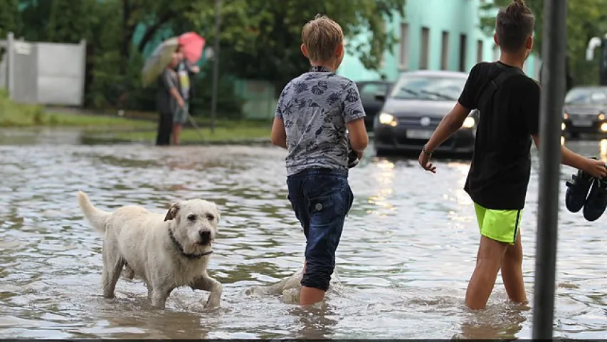 Патоп у Брэсце (фота, відэа)