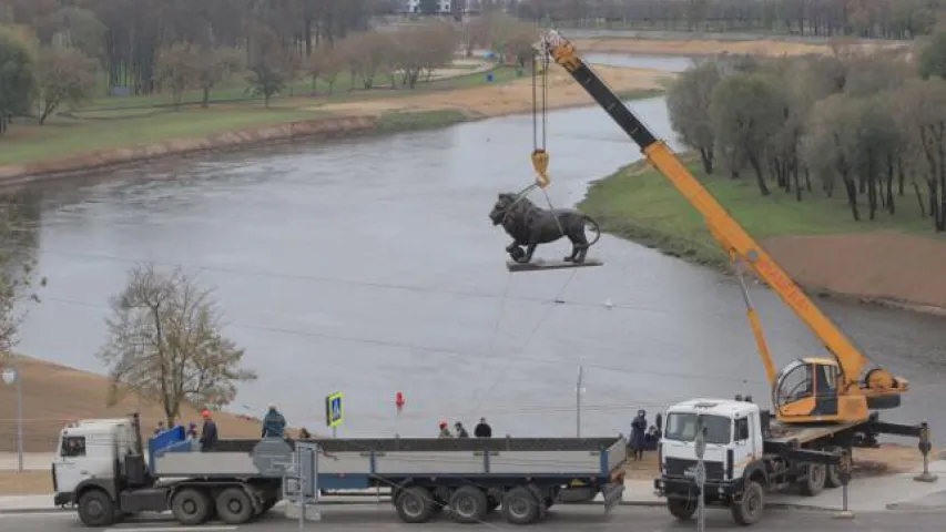 Львы ў Магілёве (фота, відэа)