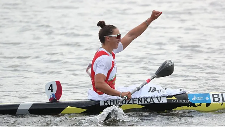 Вольга Худэнка — двухразовая чэмпіёнка II Еўрапейскіх гульняў