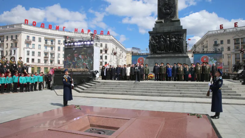 Што гаварыў Аляксандр Лукашэнка ў Дзень Перамогі. Цытаты