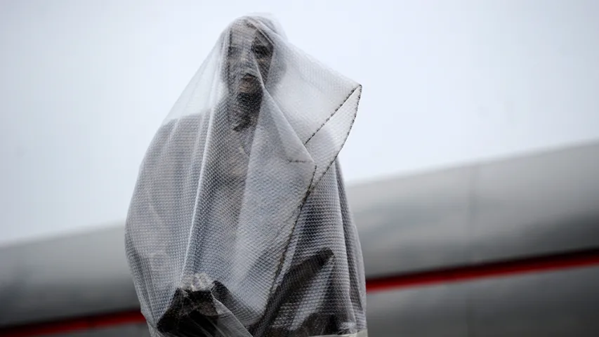 У Мінску каля трактарнага завода ўсталявалі помнік Леніну. Фотарэпартаж 